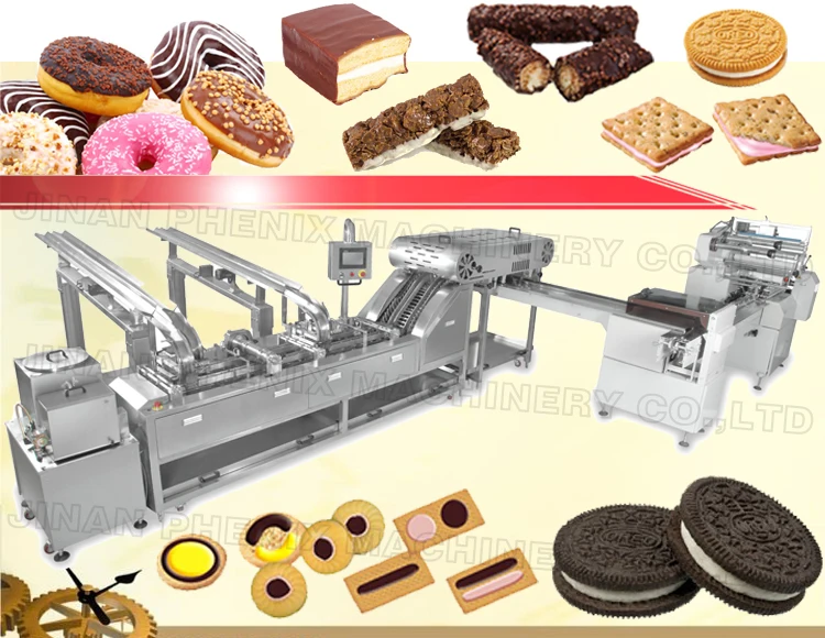 Mini Machine À Sandwich Et Biscuits,3 + 2,Ligne De Production