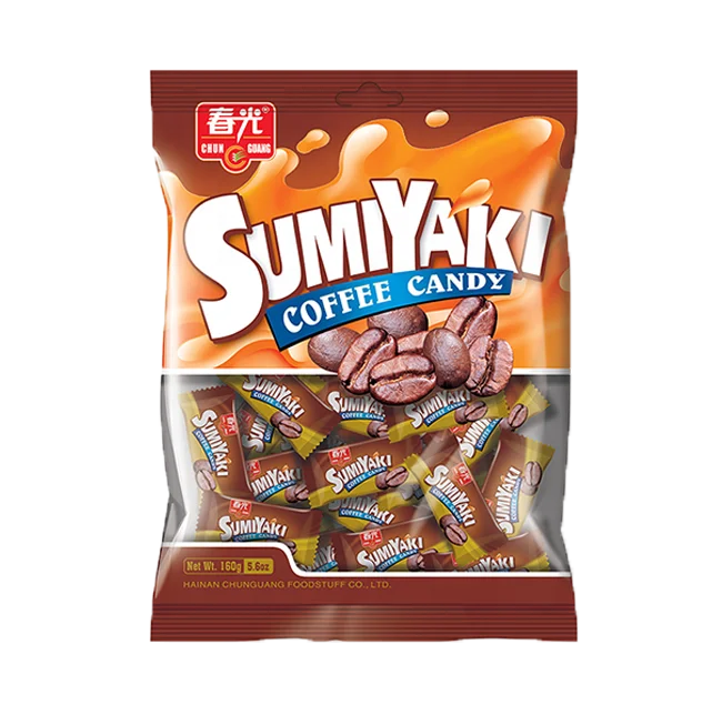 
Coffee and coconut flavor hard candy, Sumiyaki Coffee Candy 