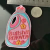 China Manufacture High Quality Detergent Design Patch Cleaner Design Clothes Bag Iron on Sew on Patch