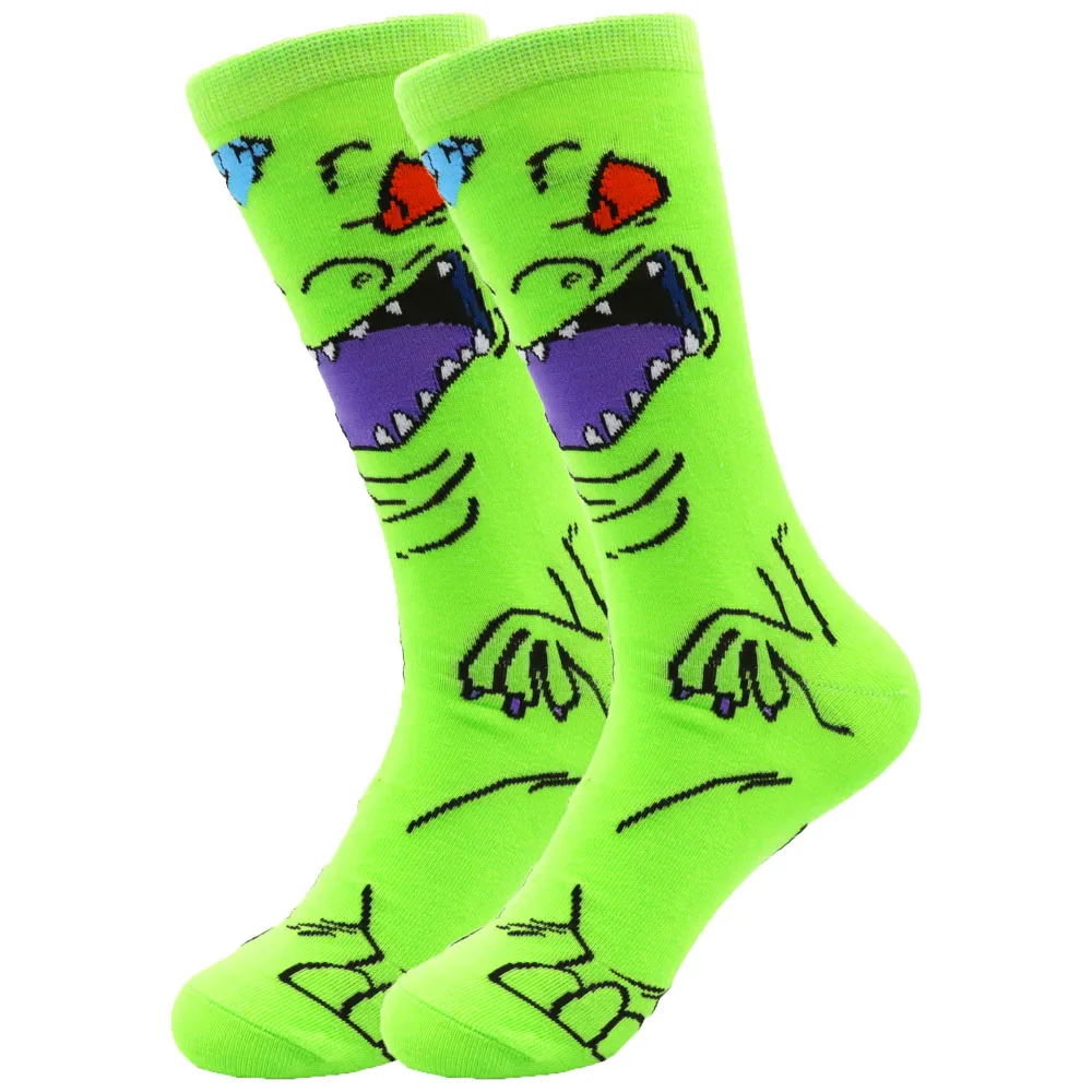 Wholesale Full Custom Cotton Men Colorful Funny Happy Socks Buy Socks