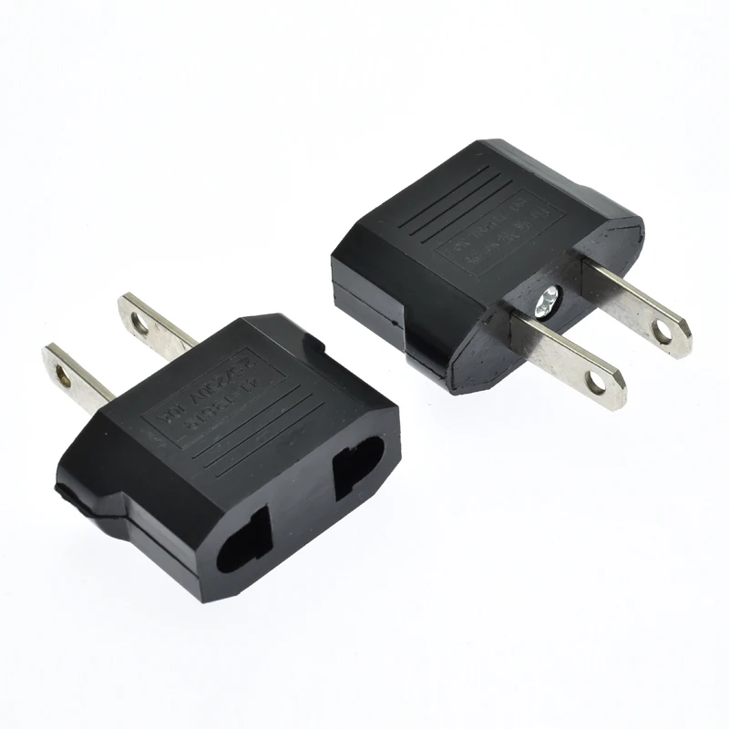 欧盟插头美国插头充电器适配器旅行电源适配器与美国插座插头