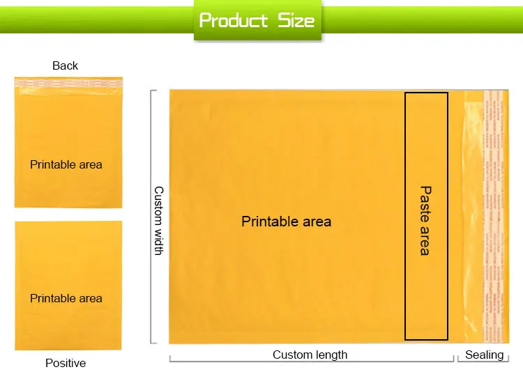 5*10 Kraft Paper Envelopes Bubble Mailer Post Mailing Bags Buy Kraft