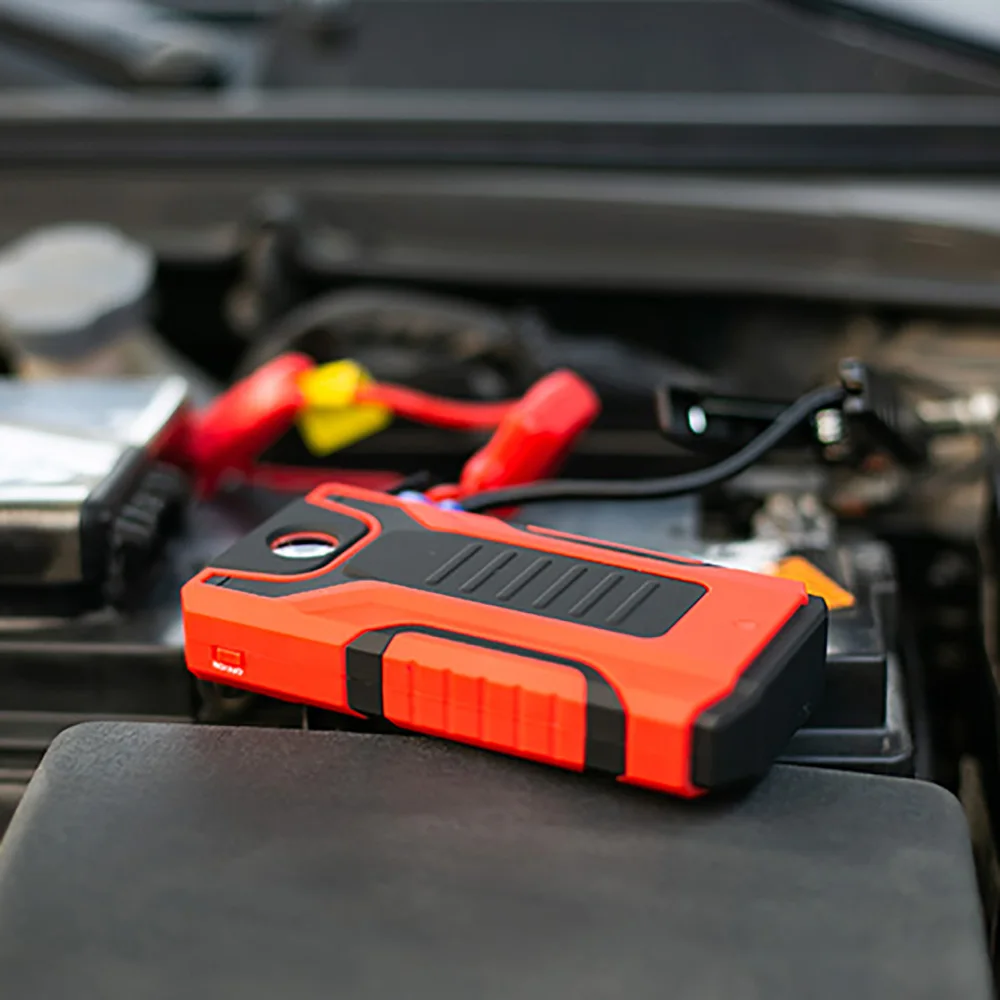 紧急工具12000mah汽车跳线usb便携式移动电源启动器