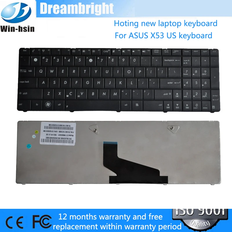 For Asus U57D U57N R500D R500N A53E A53S K53E K53S X53E Keyboard Swiss Tastatur 