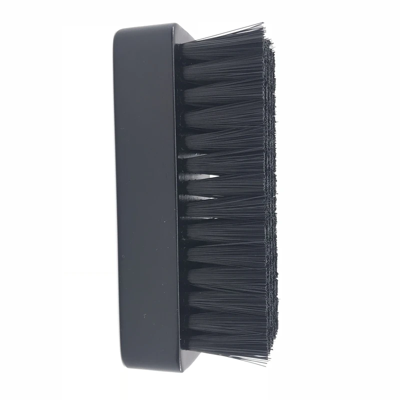 
Customized Black Painting Beach Wood Soft Nylon Bristle Shoe Cleaning Brush 
