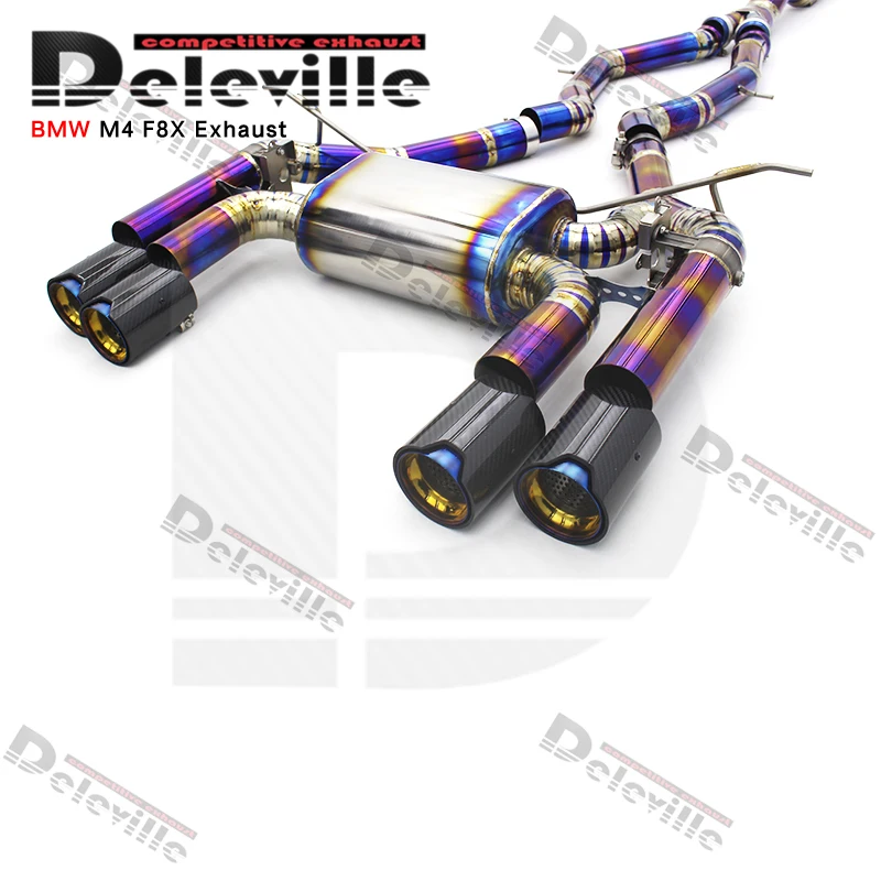 Titanium Exhaust System For Bmw M3/m4 F80/f82/f8x S55 3.0t 20142018