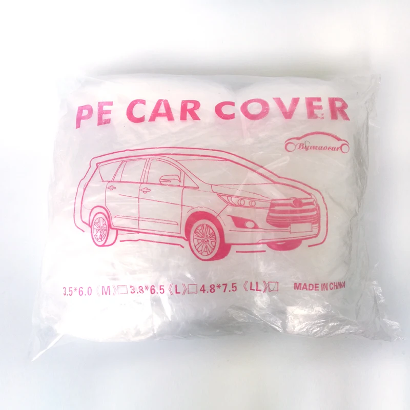 Universal Transparent Plastic Disposable Car Cover Buy Disposable Car Cover,Cover Car