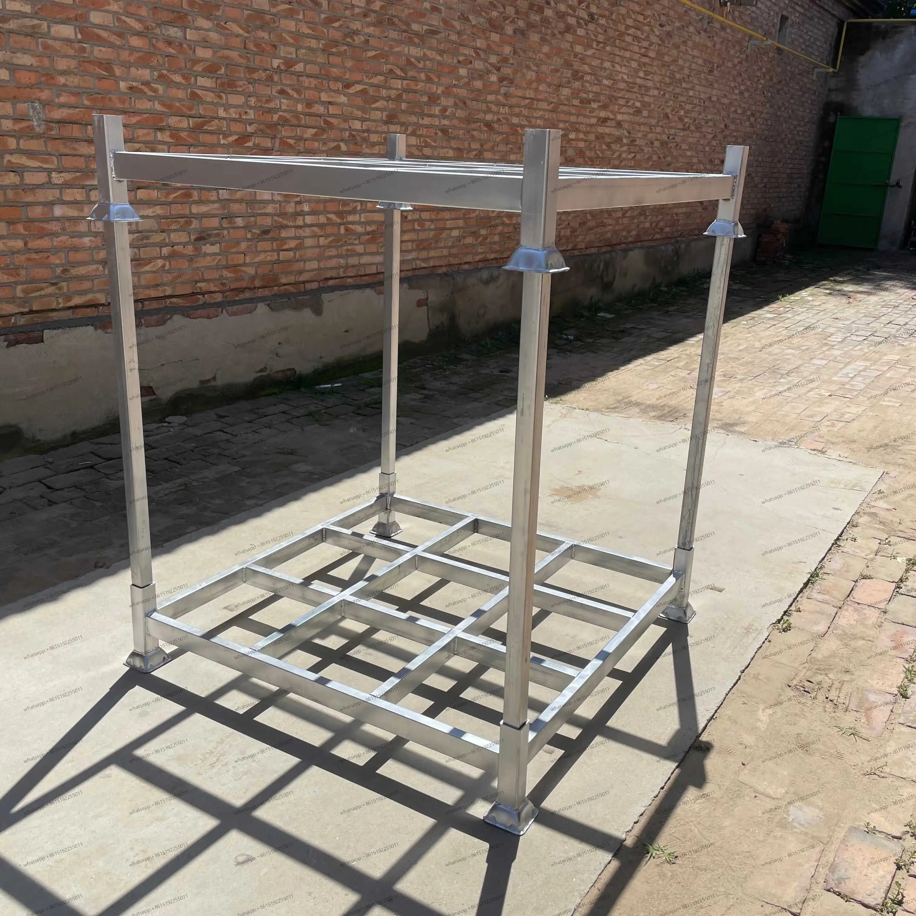 Heavy Duty Warehouse Garage Stackable Racking Shelves Warehouse Shelves ...