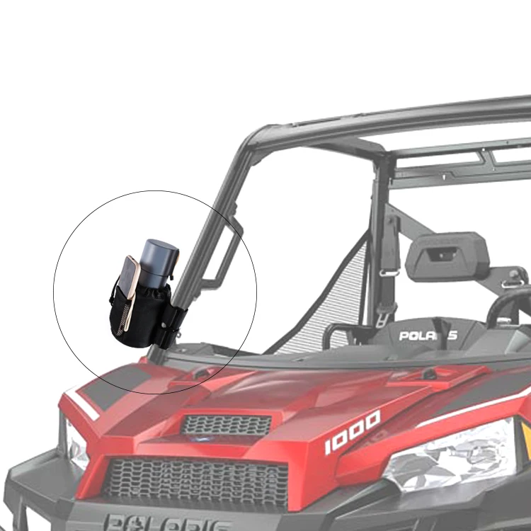 Multipurpose Utv Roll Bar Cup Holder Walker Stroller Rollator Wheelchair Drink Holder