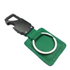 Made In China Titanium Keychain Carabiner Wholesale Custom Logo Leather Keychain