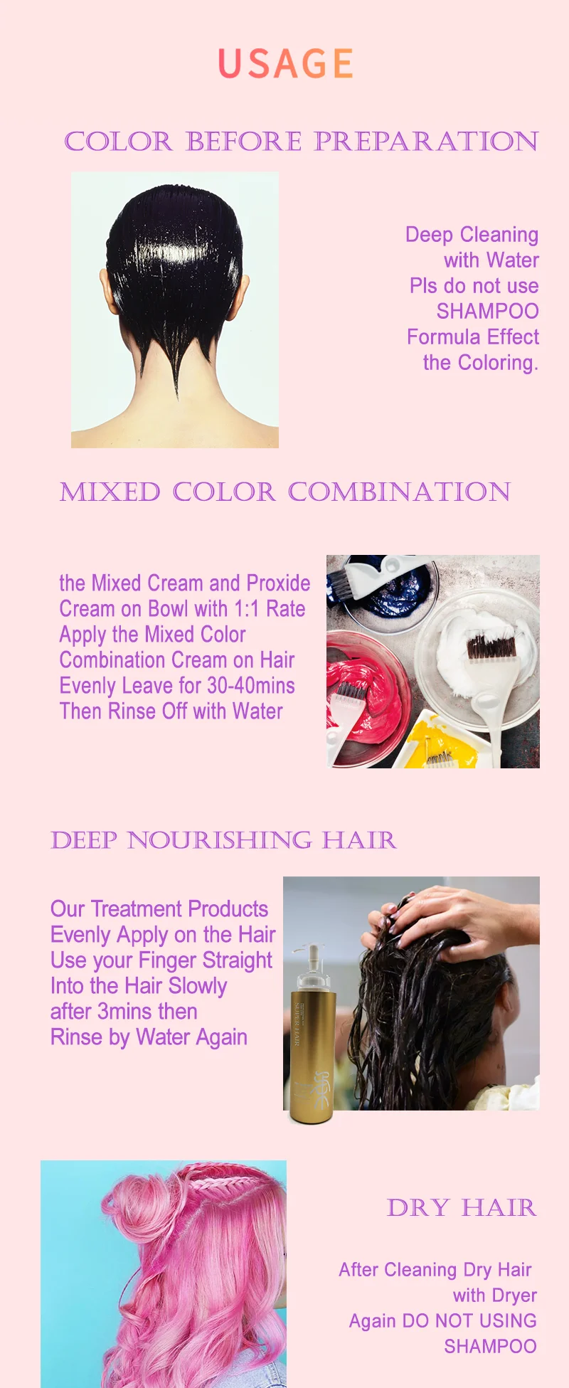 Bioplant Ammonia Free Natural Ppd Professional Salon Dye Brands