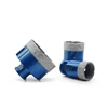 hot sell set 5pcs angle grinder shank vacuum brazed diamond hole cutter with guide sleeve in plastic case