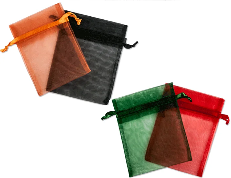 Custom Small Drawstring Organza Bag With Logo Reusable Clear Mesh Soap Packaging Gold Luxury Jewelry Pouch Soft Mini Gift Pocket