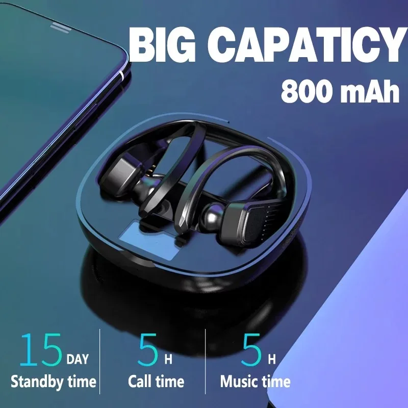 2021 New T11 bluetooth headphone wireless handsfree for mobile tws earbuds IPX 5 Waterproof Gaming headphone vs airpods max bt21 - ANKUX.COM