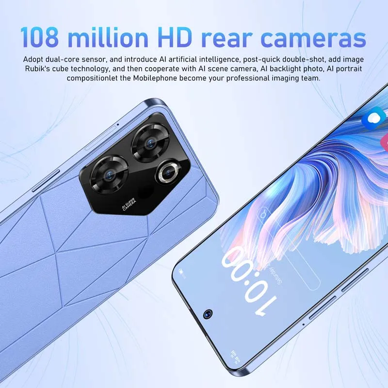 5g Cheap Telephone Smart Mobile Telephone In Bulk Android Oem 6.6inch