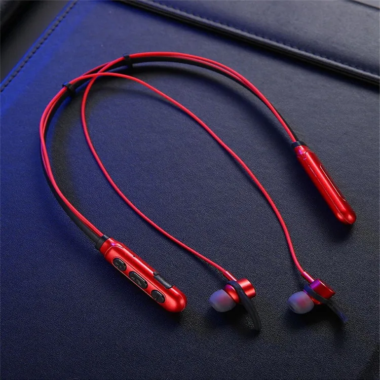 Waterproof Sport Neckband Bluetooths headphone Mini wireless Magnetic Earphone Wireless M9 - ANKUX.COM