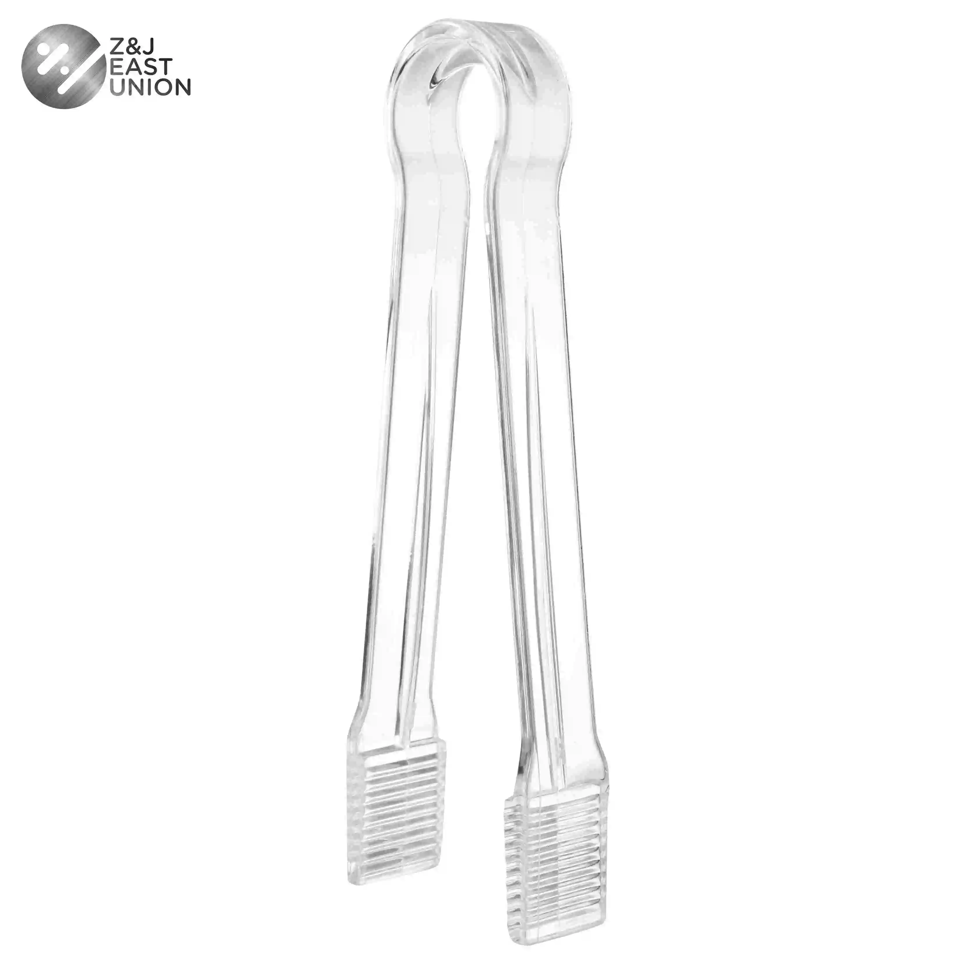 High Quality Transparent Plastic Ice Cube Tong For Bar Buy Plastic