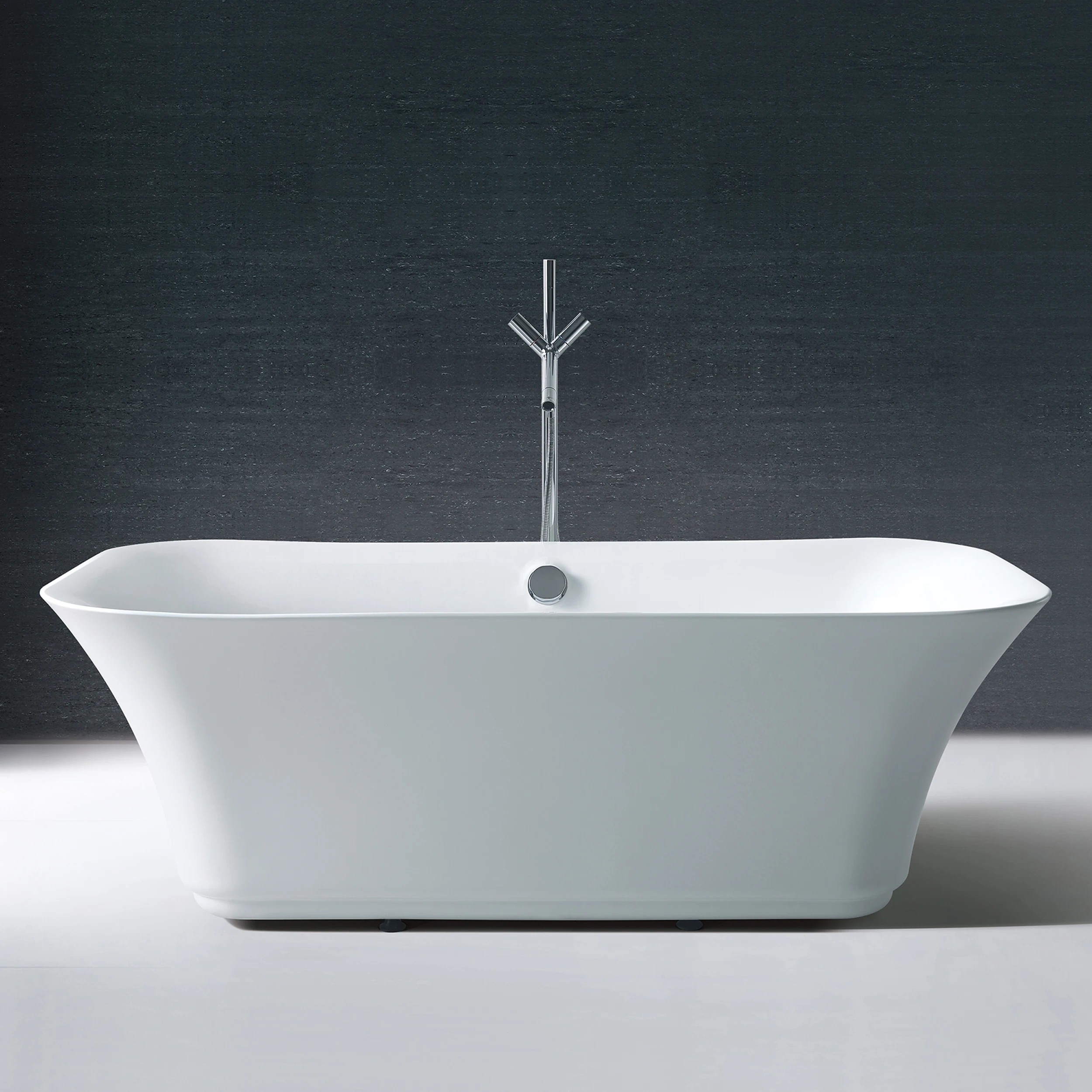 Modern Design Free Standing Soaking Bathroom Corner Sanitary Ware