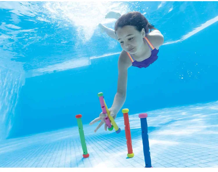 underwater play sticks