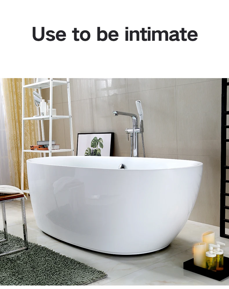 Wholesale European Oval Luxury Appearance Solid Surface Composite