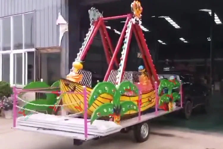 Juegos Para Niños,Carnaval,Remolque,Barco Pirata Vikingo Pequeño - Buy