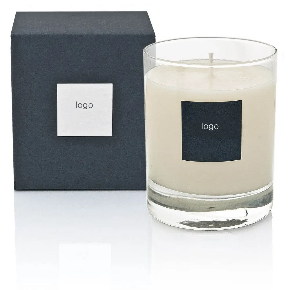 Personalized Scented Candle In Glass Candle Jar In Sack / Hoppocket