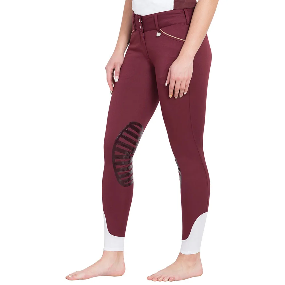 thick full seat horse riding breeches silicone knee patches