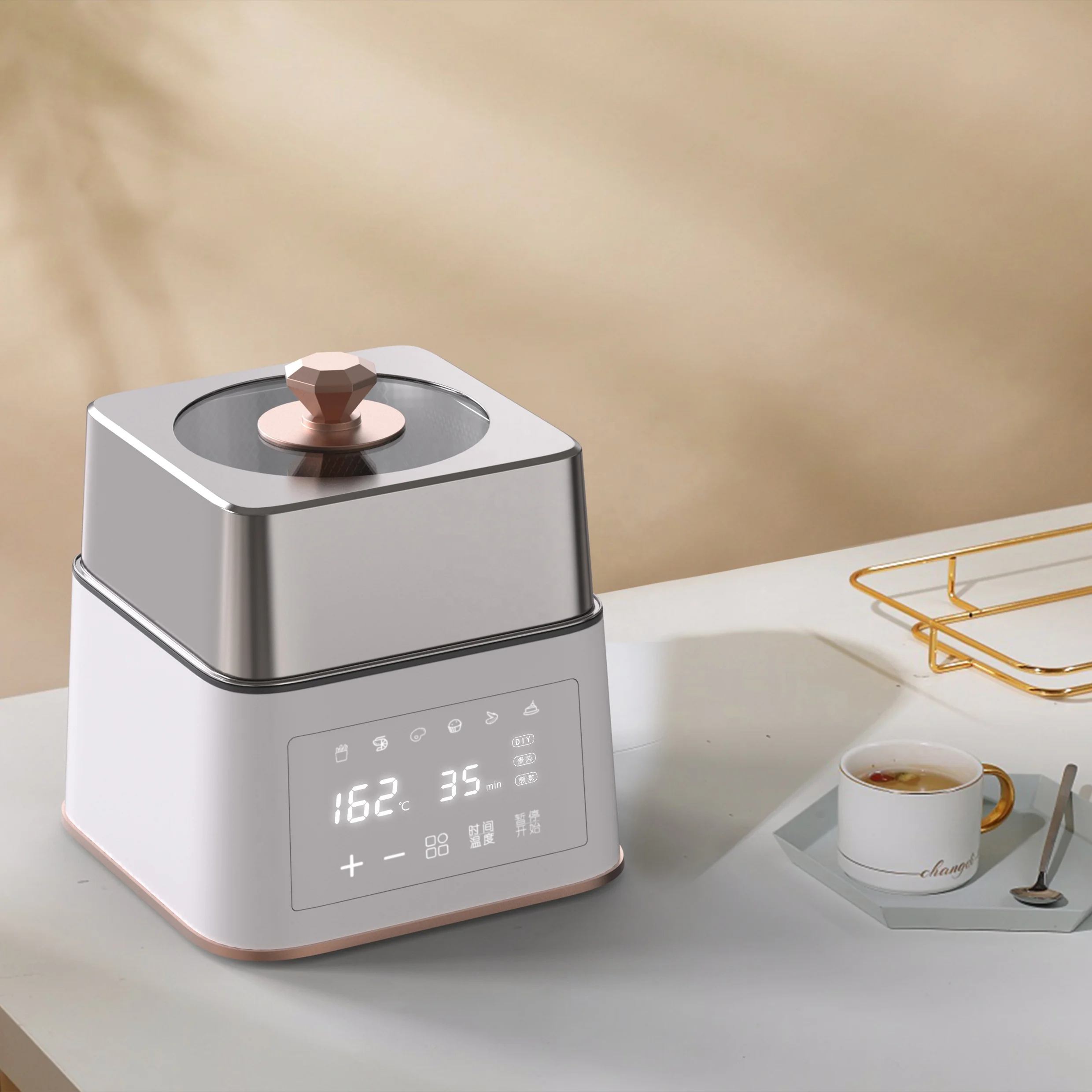 2022 Newest Design Actifry Air Fryer Tefal Touch Sensor Control Buy