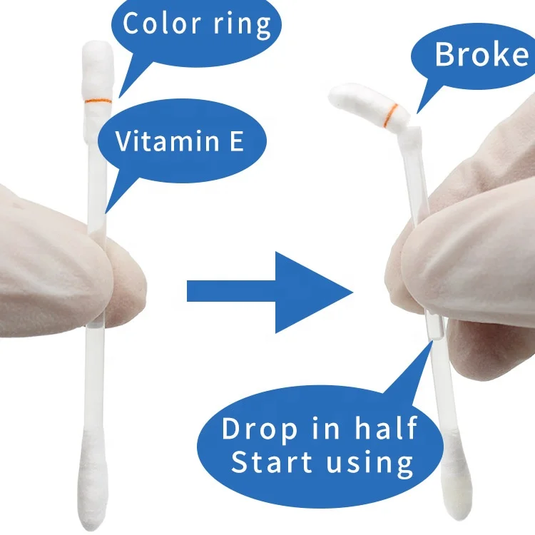 Individual Package Teeth Whitening Oil Filled Cotton Pay Later Option