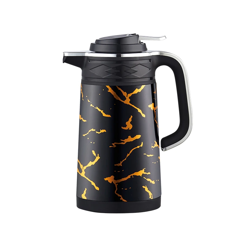 Arabic Dallah 1 Litre Arabic Vacuum Flask Arabian Tea Coffee Pot