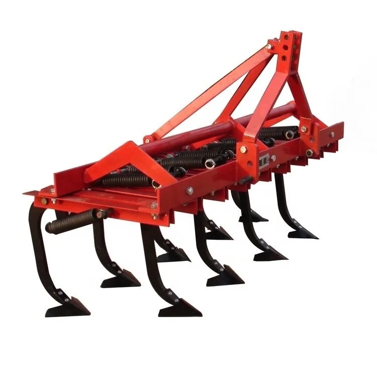 Agricultural Tractor-mounted Cultivator And Fertilizer Application ...