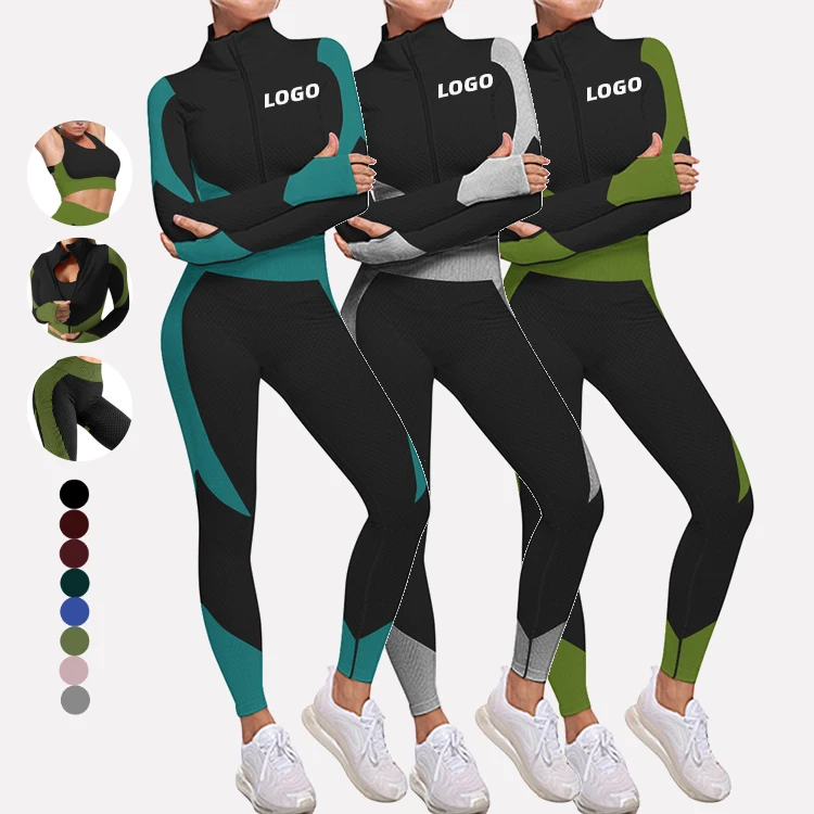 

3 piece yoga et,2 Pieces, As show
