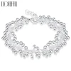Charm Summer Silver Bead Grape Accessories Women Jewelry Chain Bracelet