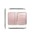 Transparent shockproof PU leather keyboard case cover for ipad mini 2/3/4