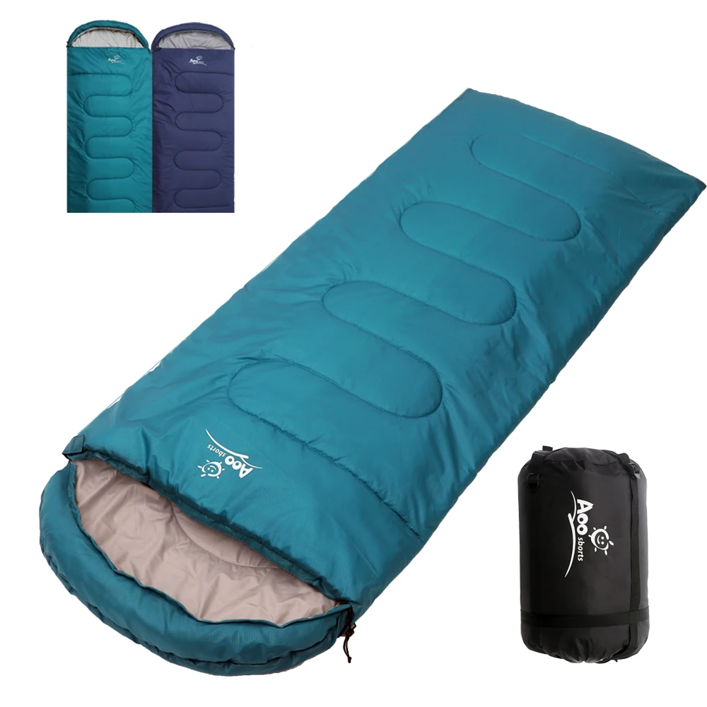 Heavy Duty Warmest Blue Waterproof Winter Camping Fluffy Custom