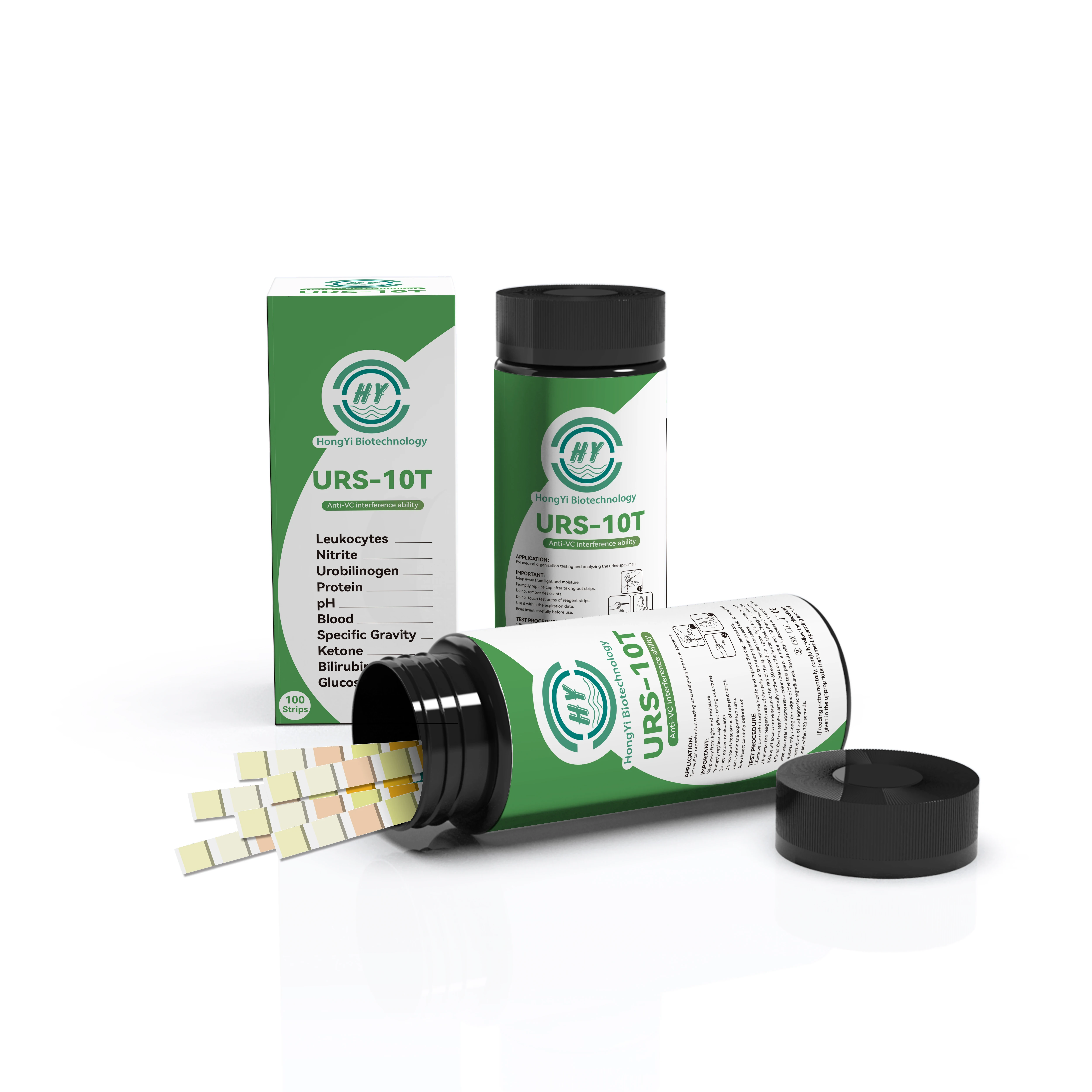 Hot Selling 10 In 1 Analysis Urine Test Kit Urs10t Urine Test Strips