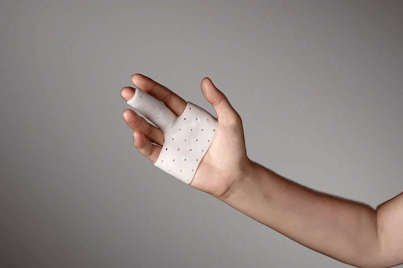 Orthopedic Fracture Trigger Finger Splint Plastic Broken Middle Finger