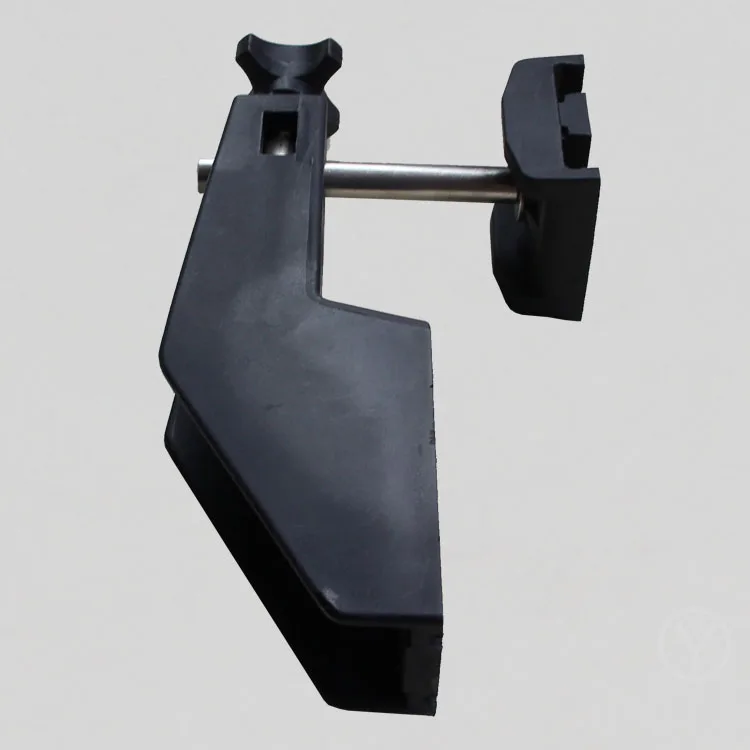 Conveyor Components Single Guide Rail Clamp With Square Clamp Guide