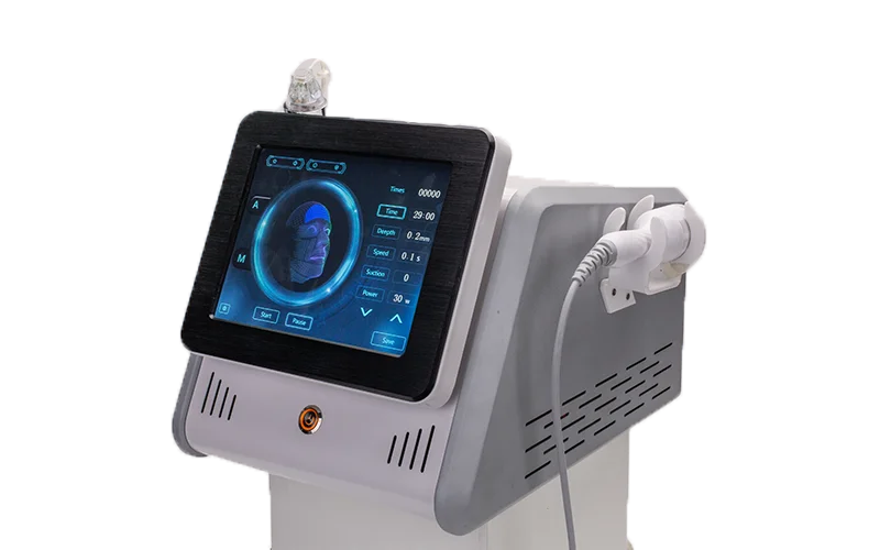 Hot spa machine wrinkle remover stretch mark removal device rf fractional portable