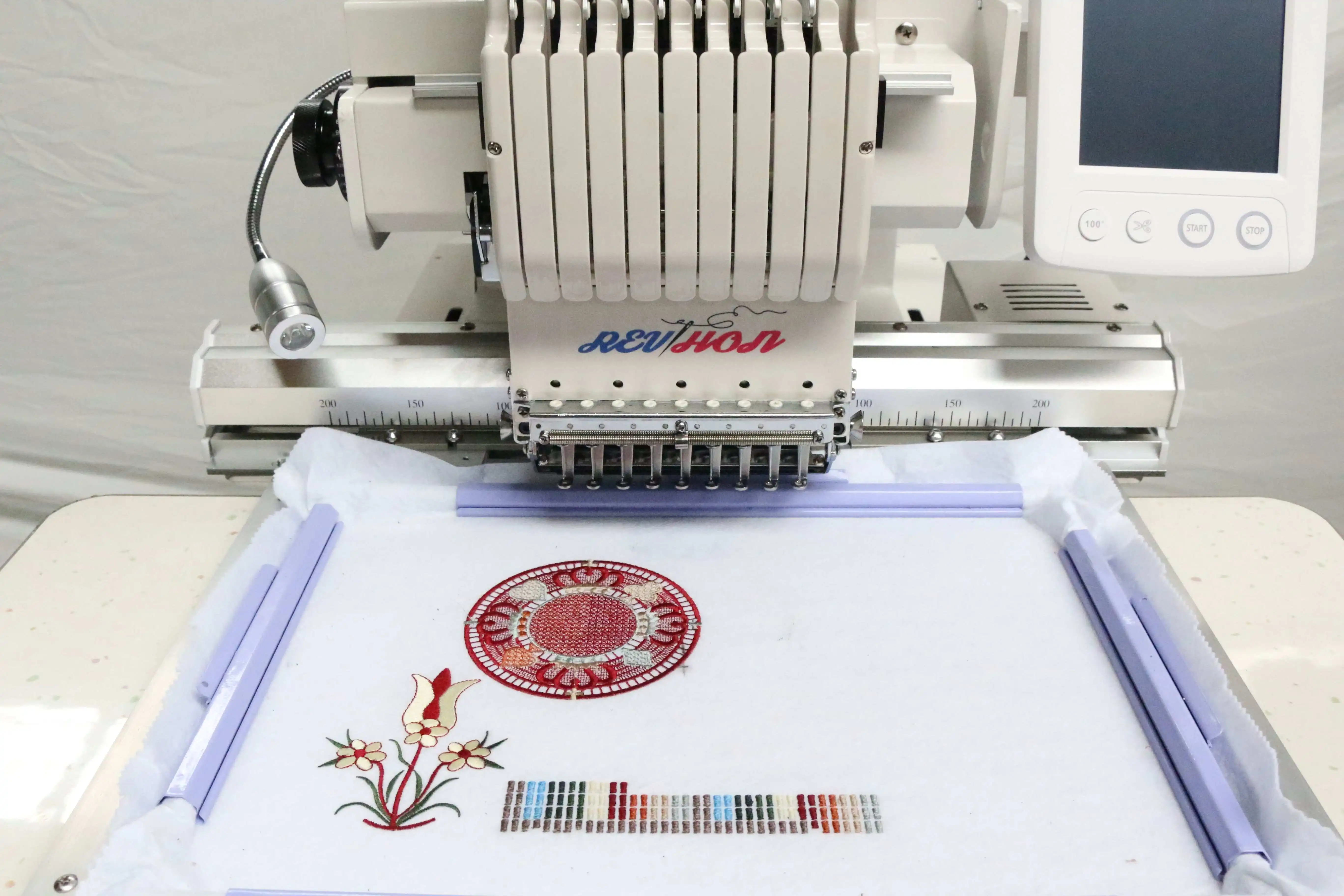 Professional Mini Embroidery Machine Computerized Flat/shirts/cap ...