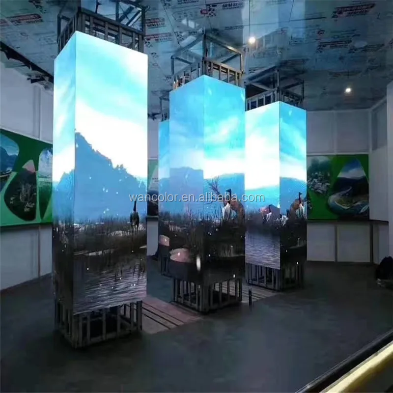 New P2.5/p3 Right Angle Led Display /90 Degrees Led Video Wall / Right