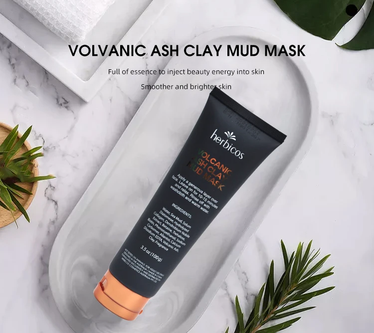 Minimizes Pores & Purifying Volcanic Clay Facial Mud Mask