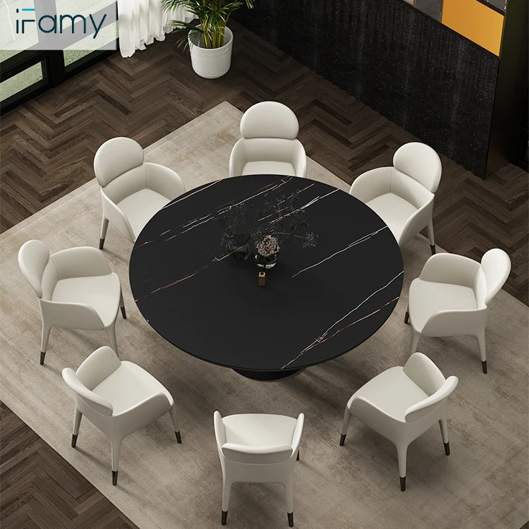 Artificial Marble Luxury Modern Factory Cheap Price Marble Table Dining Set