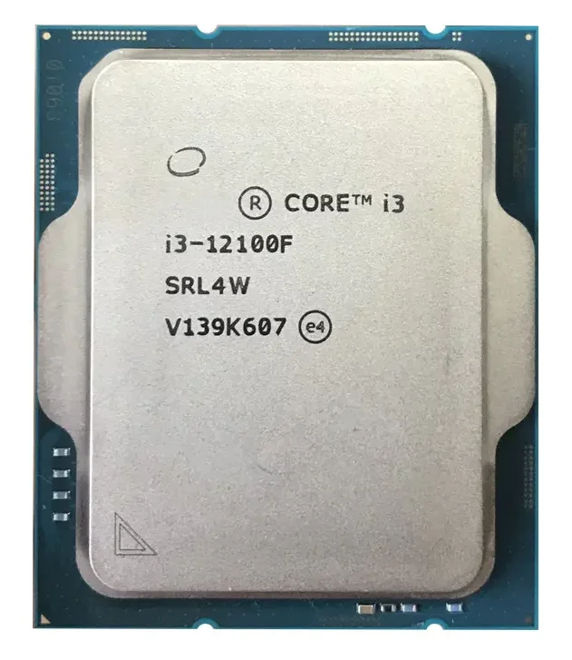 Core i3-12100F i3 12100F 3.3 GHz 4-Core 8-Thread CPU Processor L3=12M 60W  LGA 1700