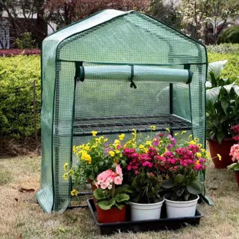 Greenhouse Tent,Portable Pvc Plant Green House,Mini Warm Flower Plants