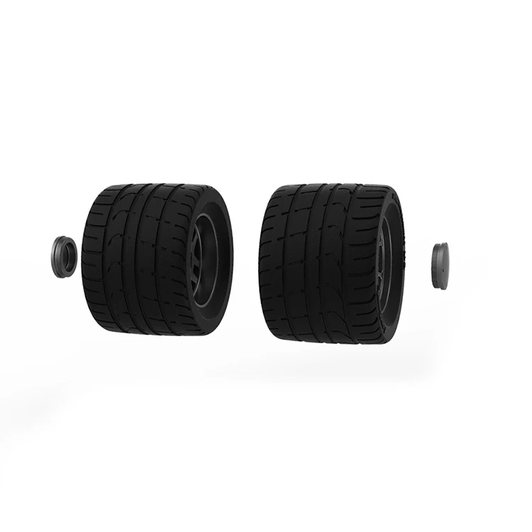 Customize 90mm 105mm 120mm 5055a Rubber Wheels Electric Skateboard