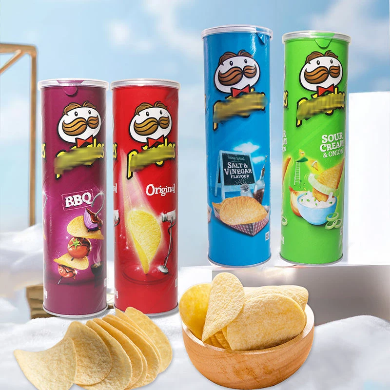 Wholesale Potato Chips Pringle Canned Puffed Food Snack Exotic Snack ...