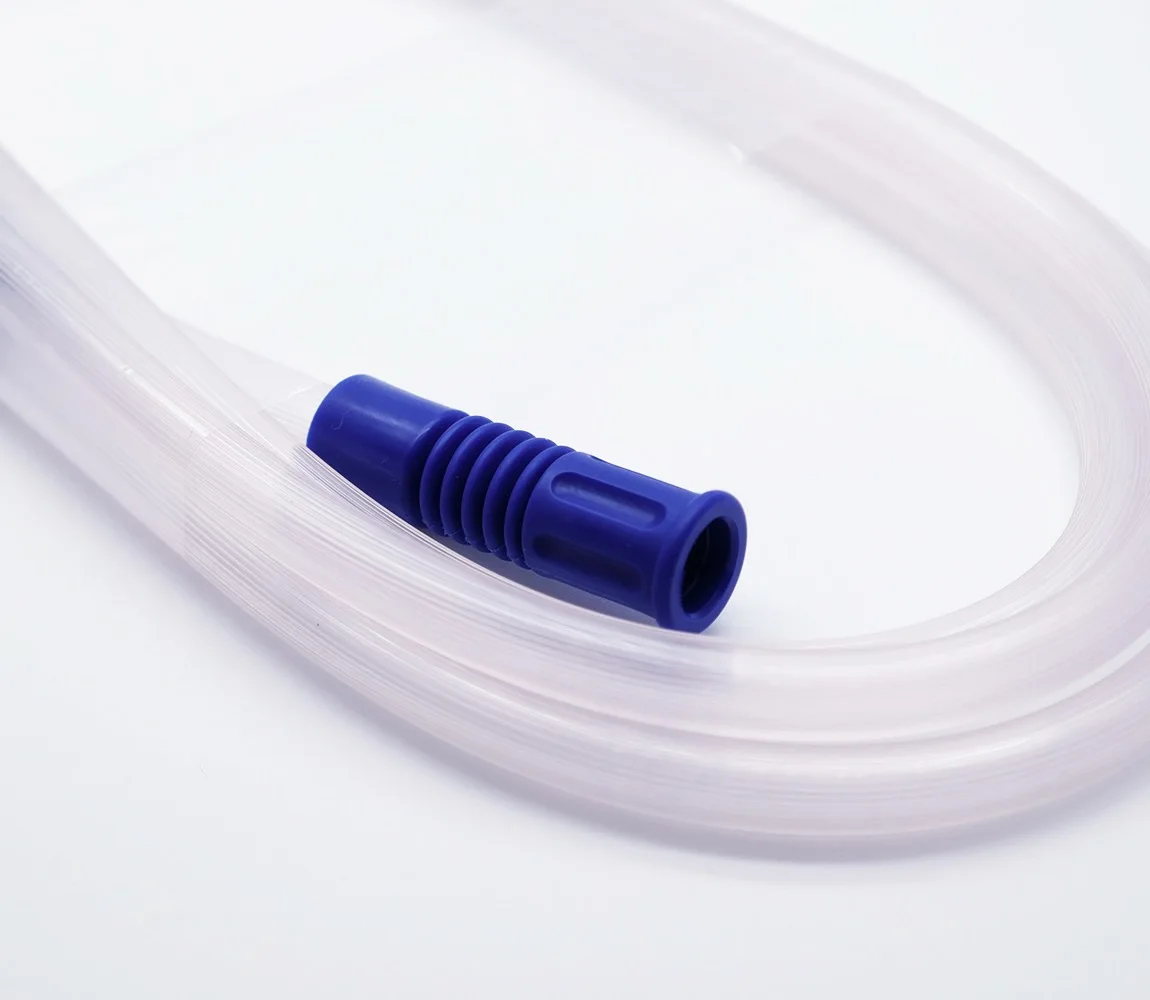 Suction Connecting Tube With Yankauer Handle Disposible Suction Tube