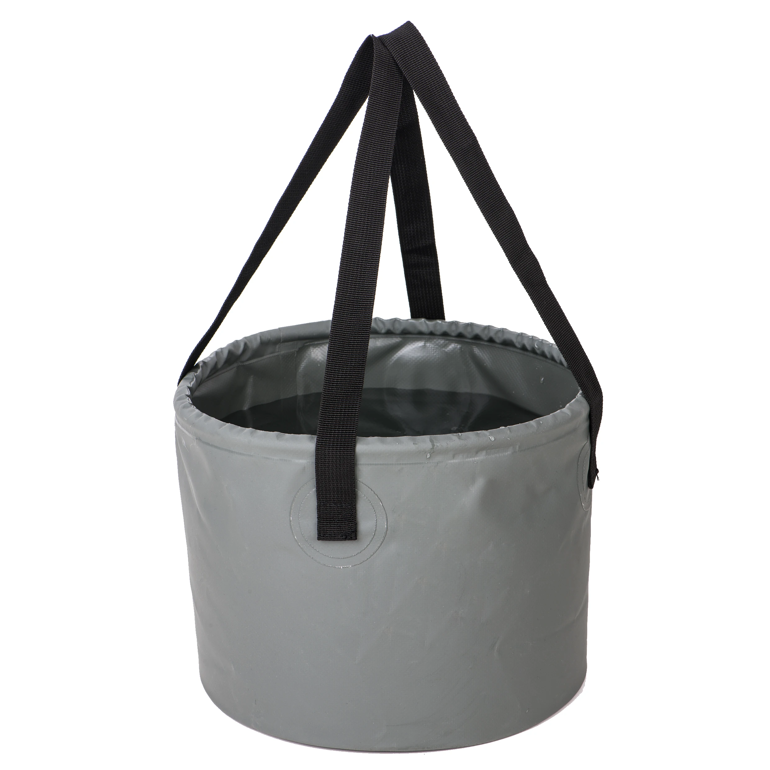 Flexible And Foldable Pvc Tarpaulin Green Foldable Water Bucket With ...