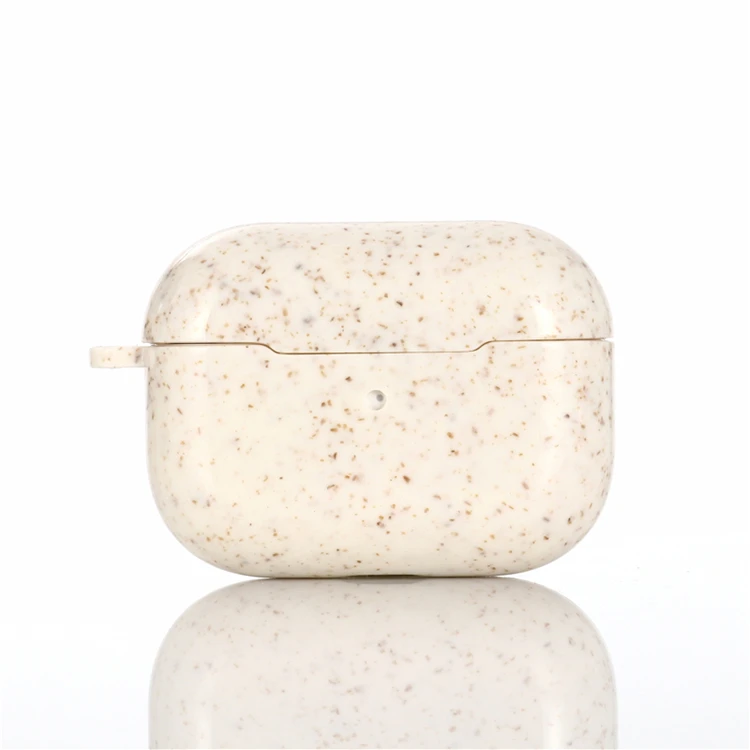 Eco-friendly Wheat straw degradable Earphone Liquid anti fall Shell air pods Earphone i12 tws For apple airpods pro 3 - ANKUX.COM